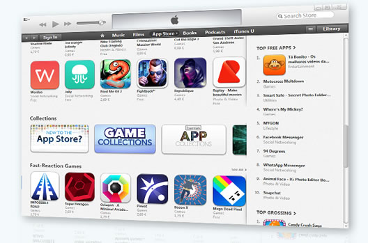 App no top da App Store