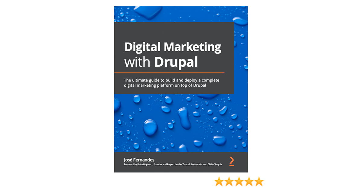 Digital Marketing with Drupal book cover